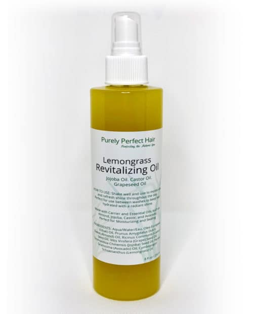 Lemongrass Revitalizing Oil (Jojoba, Castor Oil, Grapeseed Oil)
